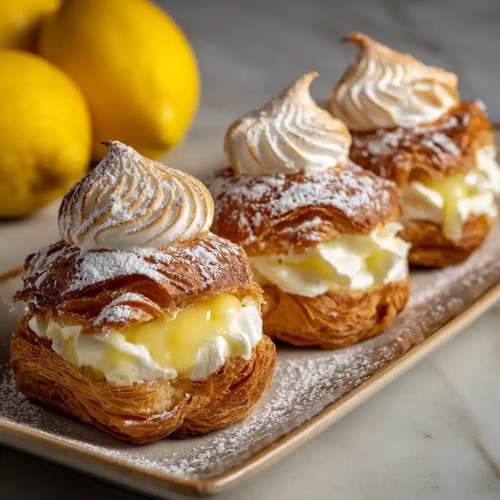 Lemon Meringue Pie Cannoli Recipe