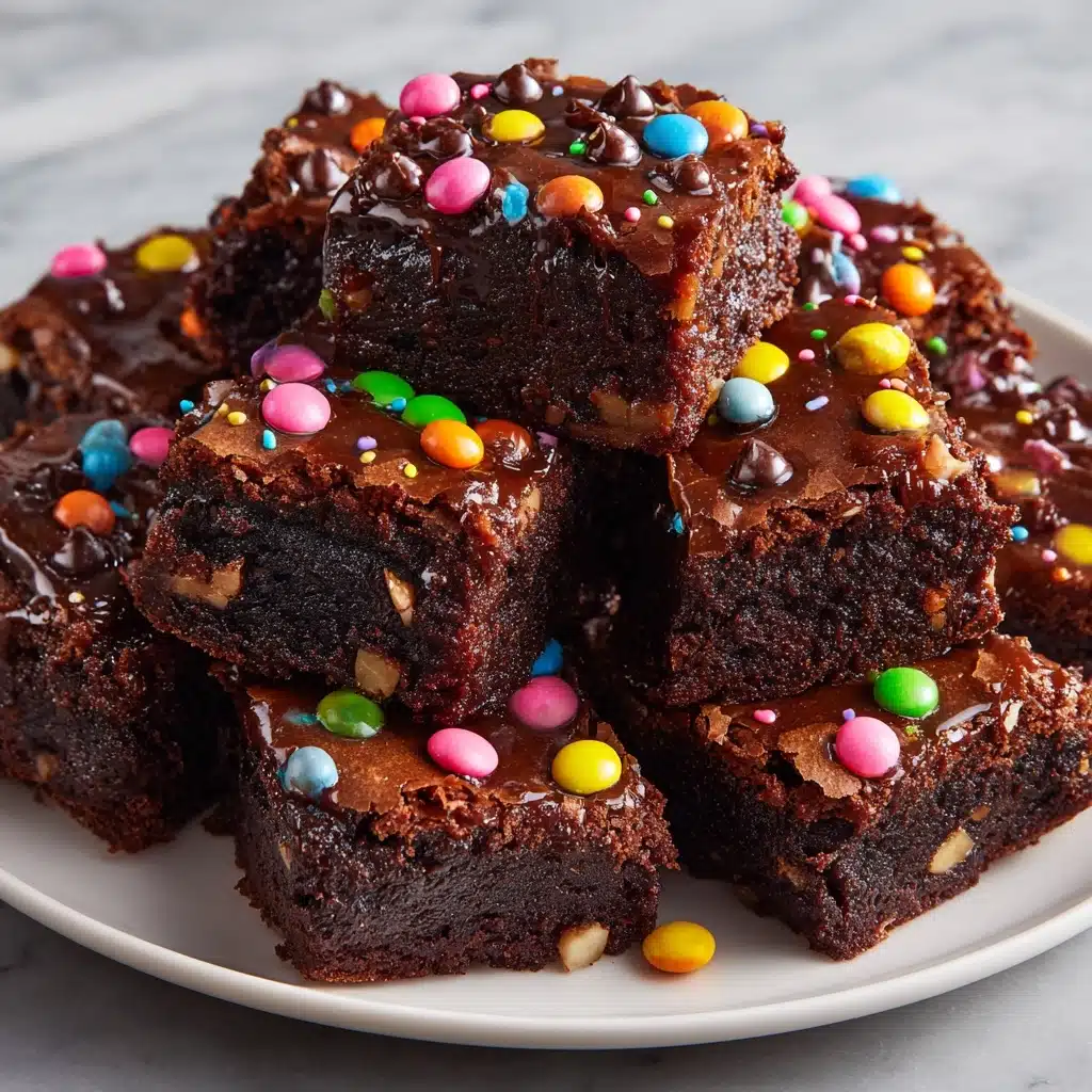 Healthy Cosmic Brownie Protein Bites Recipe - Recipe Image