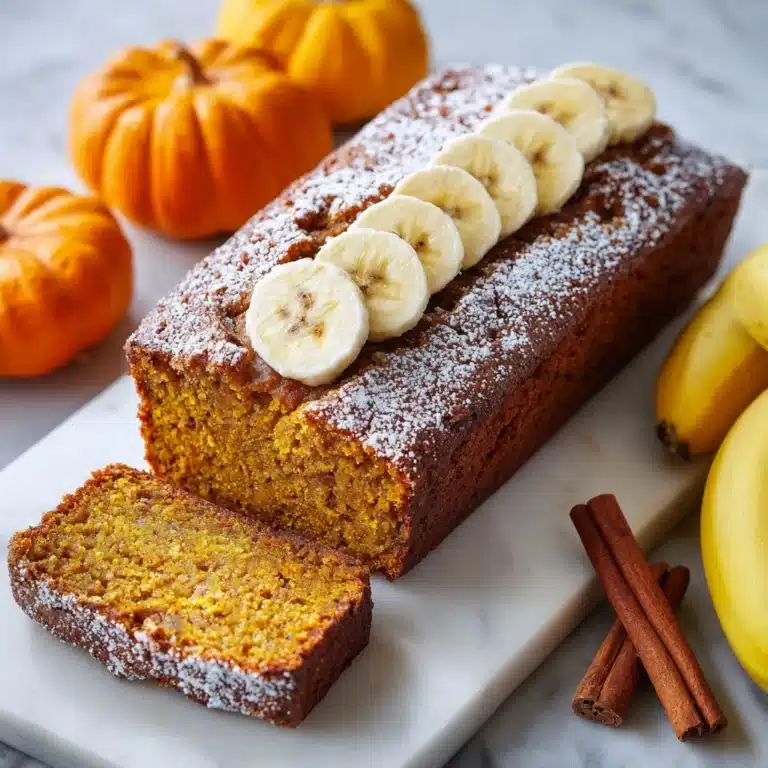 Pumpkin Banana Bread Recipe
