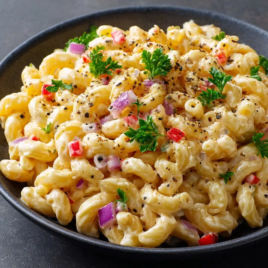 Sweet Amish Macaroni Salad Recipe