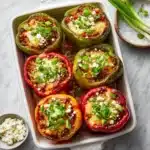 Buffalo Chicken Stuffed Peppers Recipe