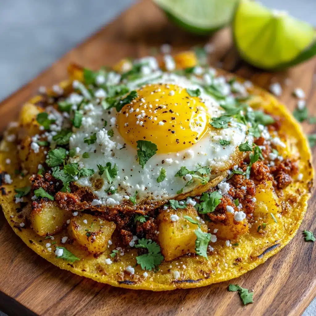 Crispy Potato, Egg & Cheese Taco Recipe