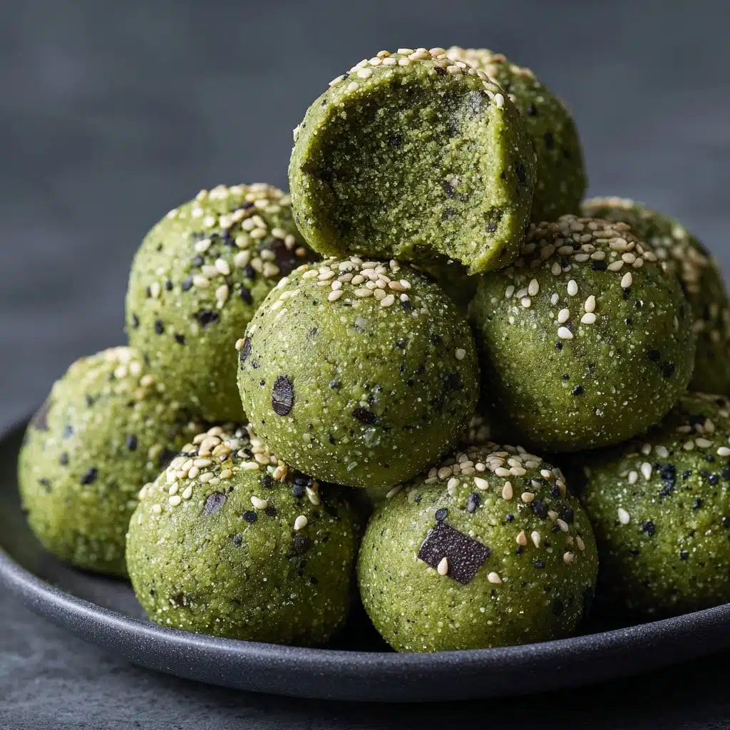 Mint Chocolate Chip Protein Balls Recipe - Recipe Image