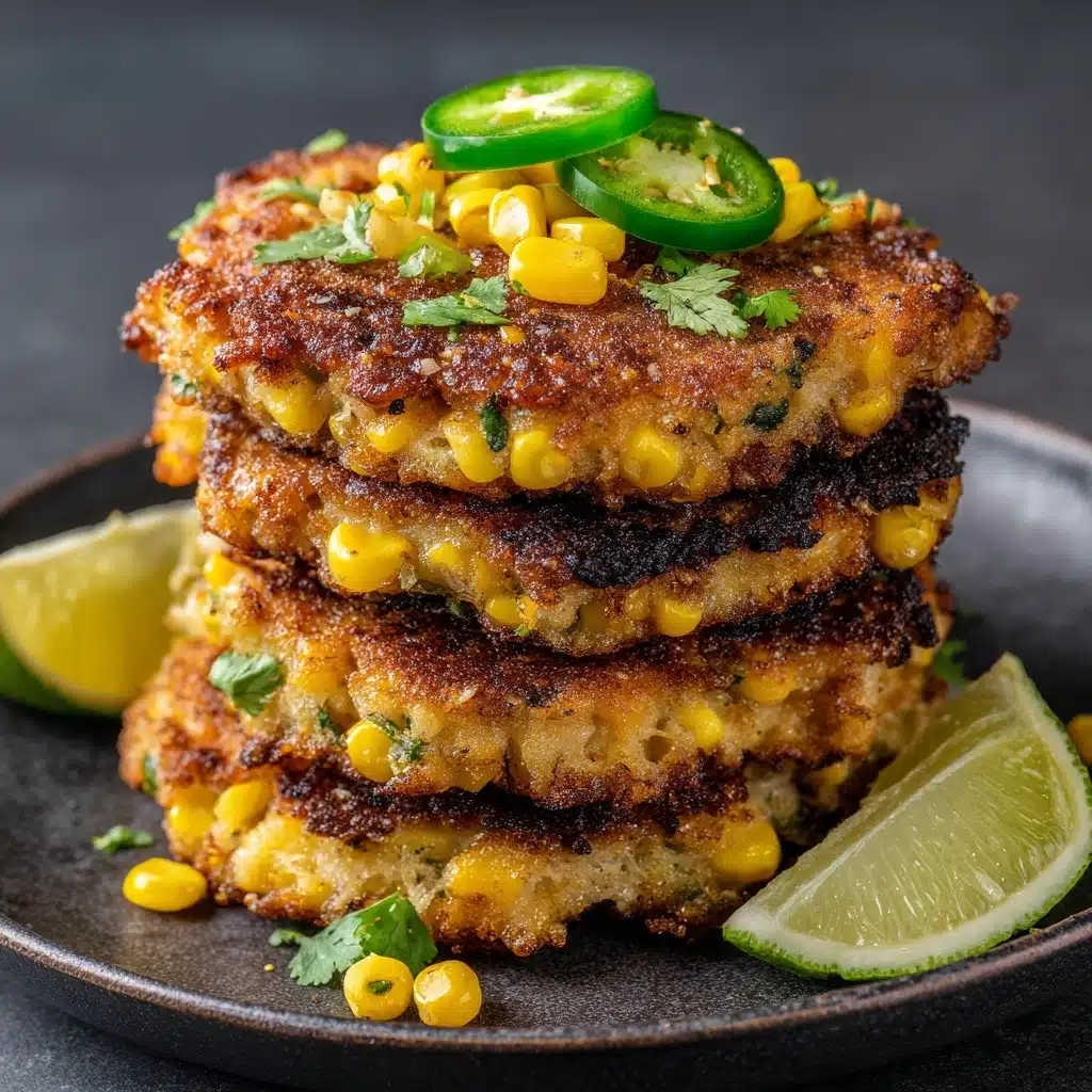 Mexican Corn Cakes with Jalapeño & Lime Recipe - Recipe Image