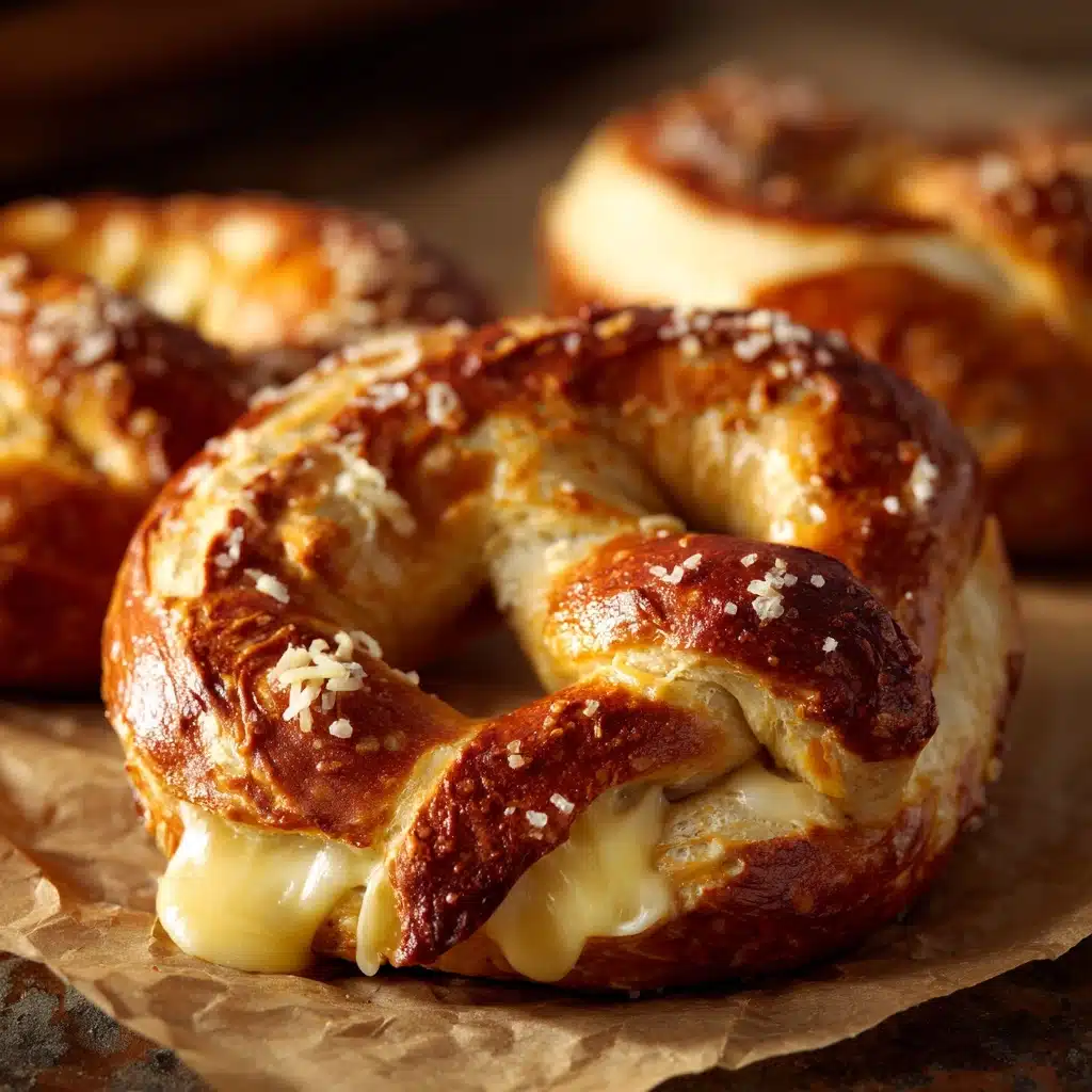 Cheese-Stuffed Pretzels Recipe