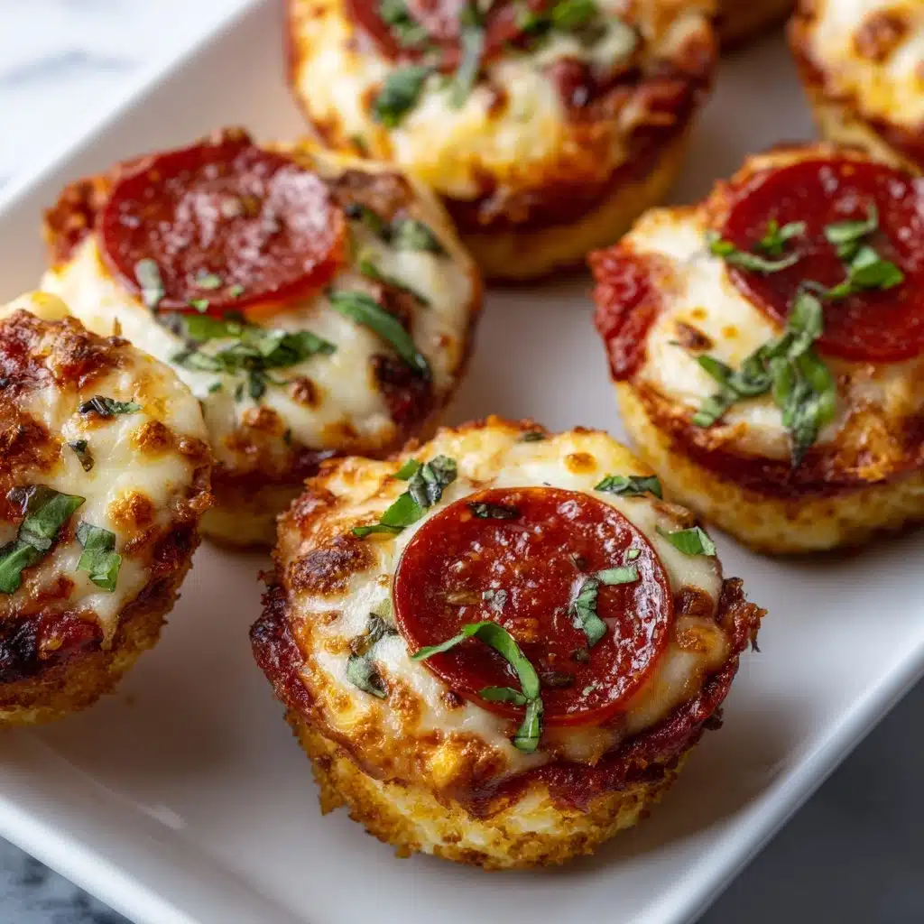 Deep Dish Pizza Cupcakes Recipe - Recipe Image