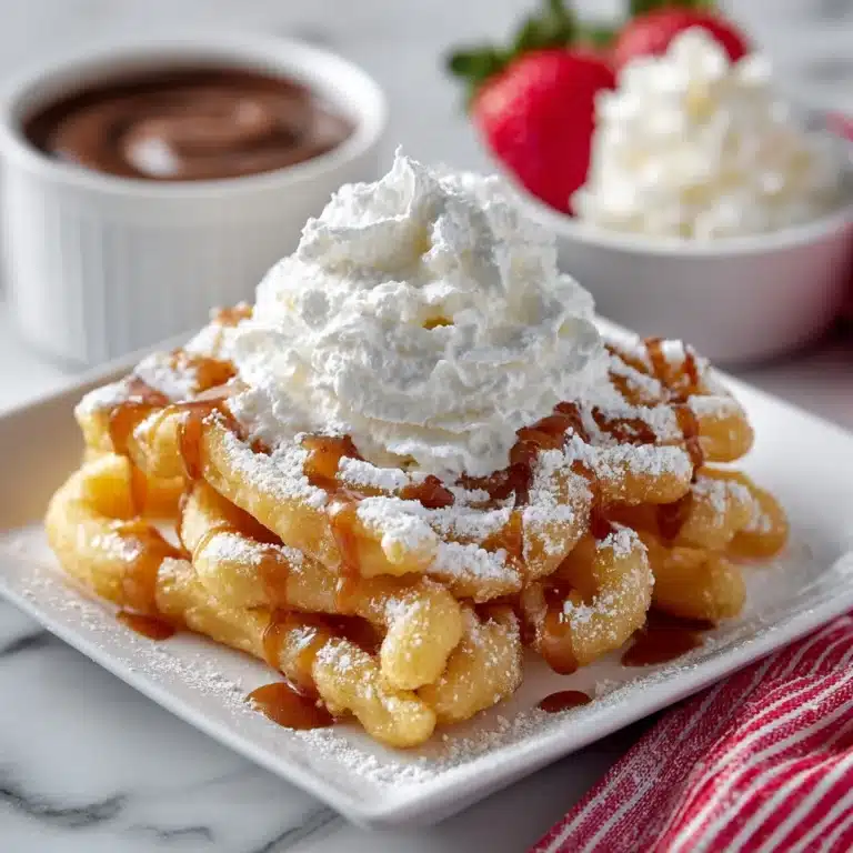 Easy Funnel Cake Fries Recipe
