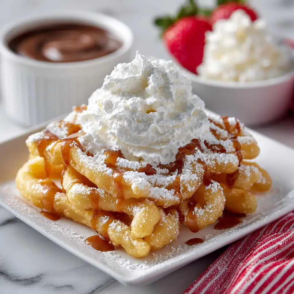 Easy Funnel Cake Fries Recipe