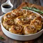 French Dip Roast Beef Pinwheels Recipe