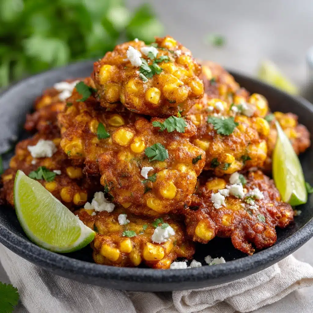 Mexican Street Corn Fritters Recipe - Recipe Image