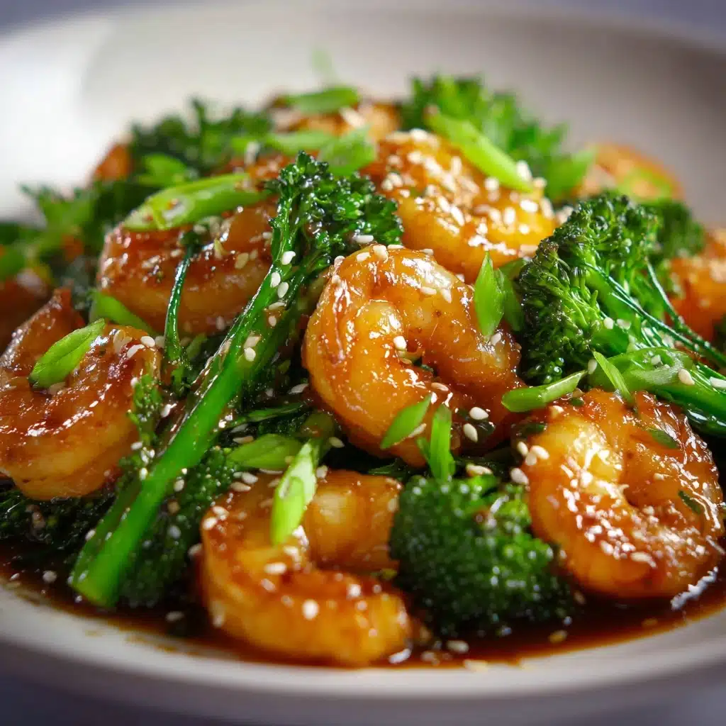 Honey Garlic Shrimp, Sausage & Broccoli Recipe - Recipe Image