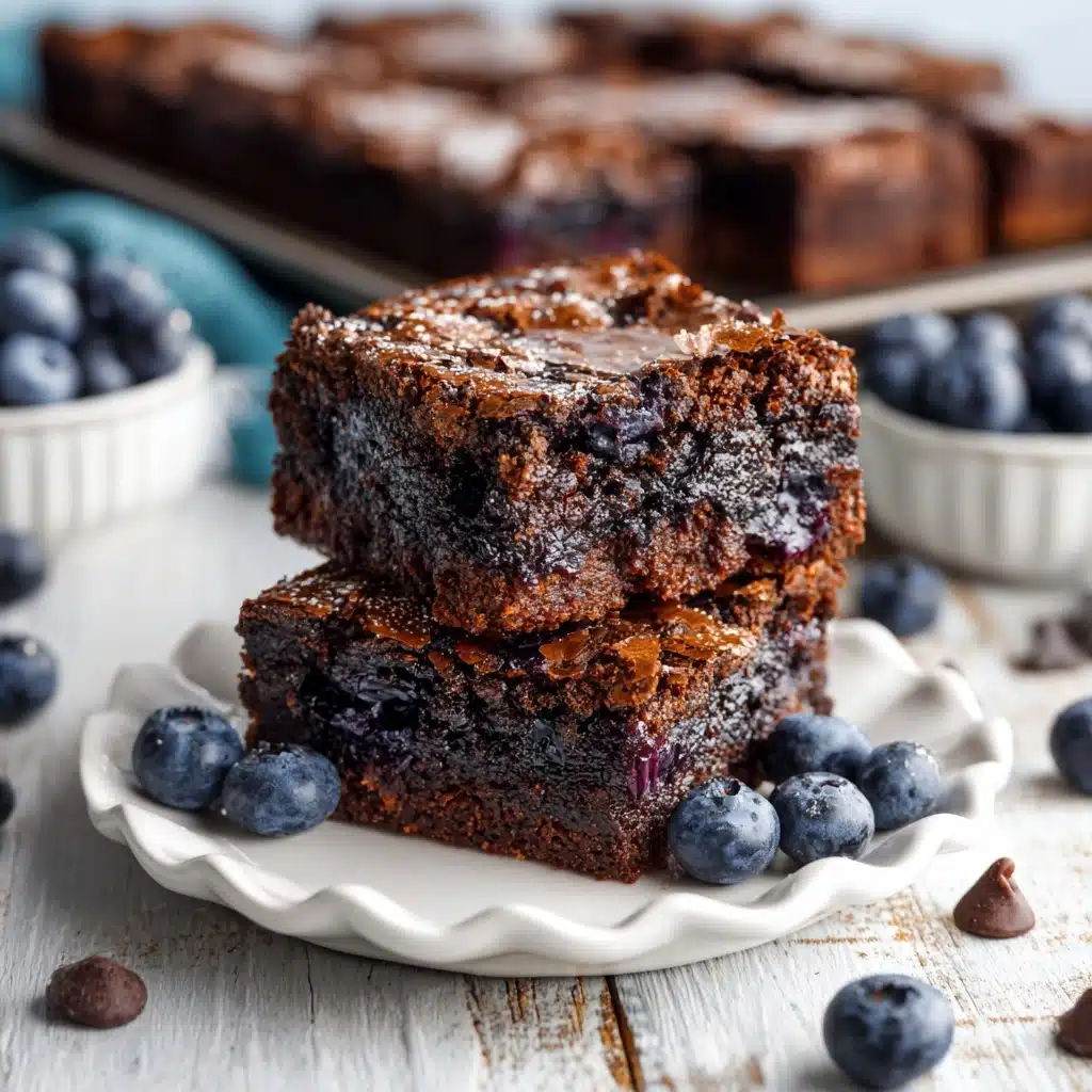 Blueberry Brownies Recipe - Recipe Image