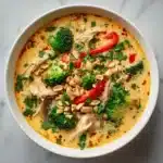 Slow Cooker Thai Coconut Chicken Soup Recipe