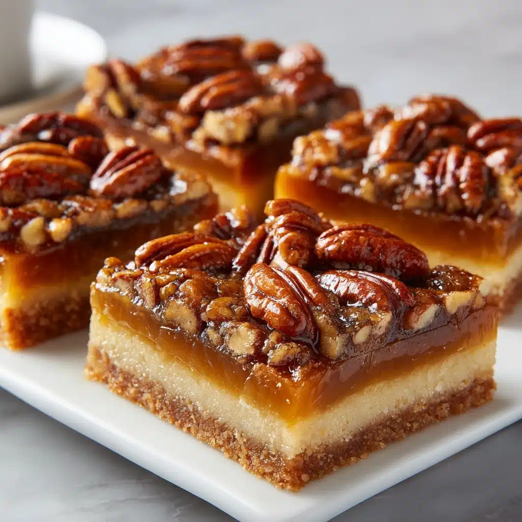 Easy Pecan Pie Bars Recipe