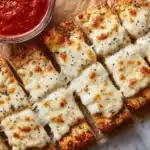 Homemade Cheesy Breadsticks Recipe