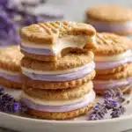 Lemon Lavender Sandwich Cookies Recipe
