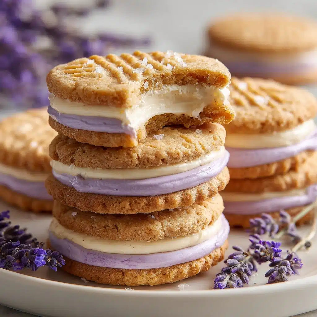 Lemon Lavender Sandwich Cookies Recipe