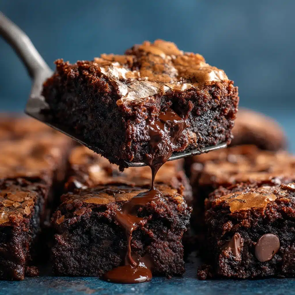 Peanut Butter Chocolate Fudge Brownies Recipe
