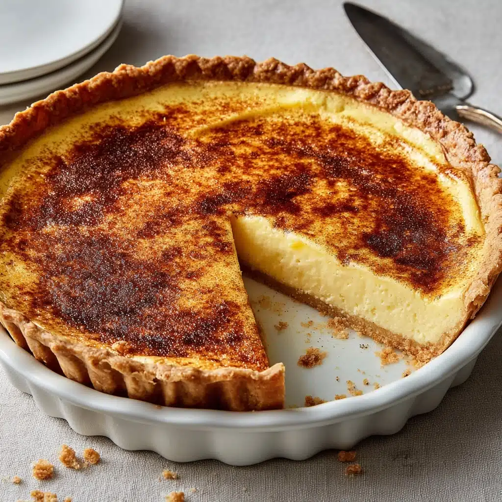 Classic Vanilla Custard Pie Recipe