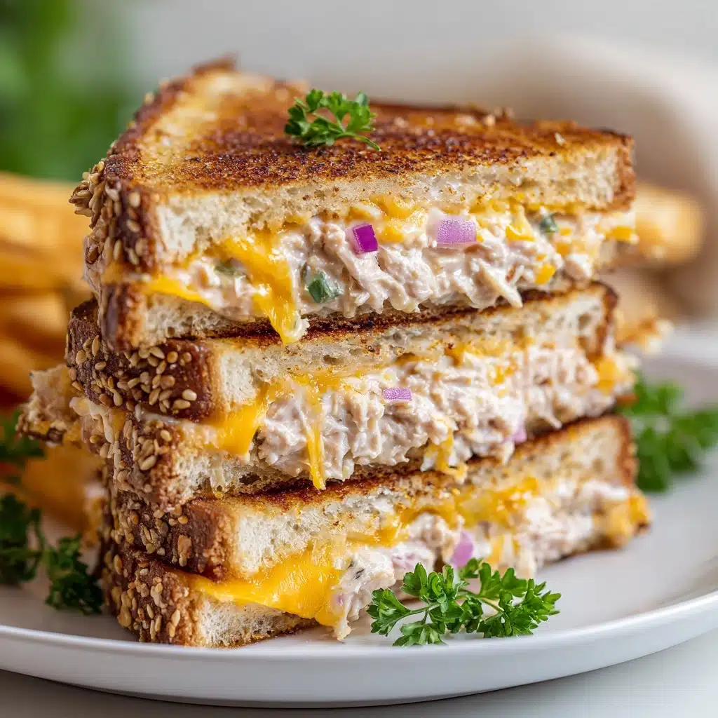Tuna Melt Grilled Sandwiches Recipe