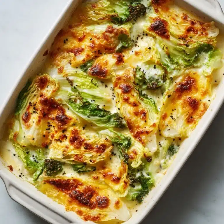 Cheesy Cabbage Casserole Recipe