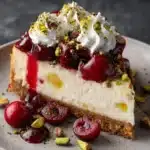 Luscious Lemon-Lime Cherry Pistachio Cheesecake Recipe