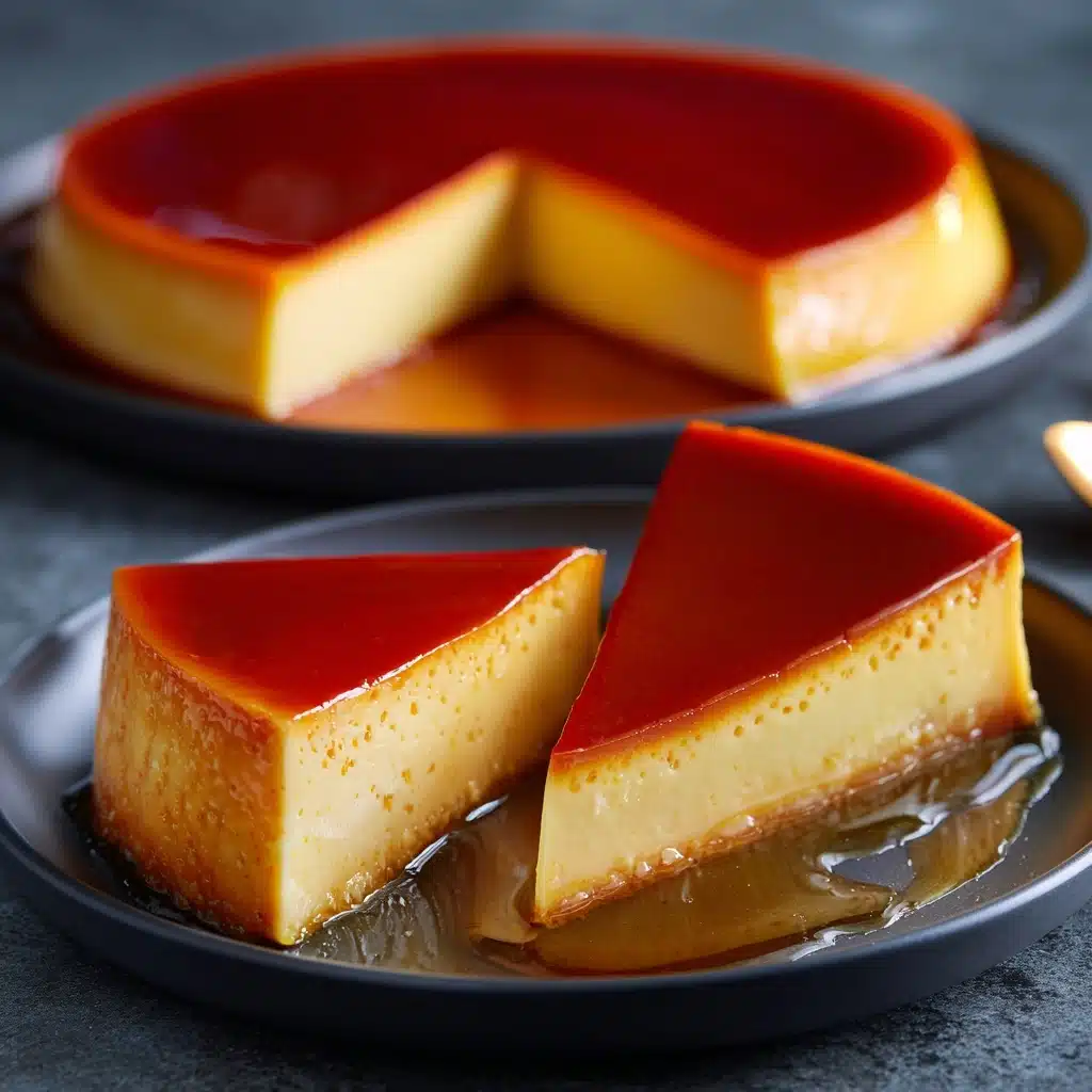 Creamy Caramel Flan Recipe - Recipe Image