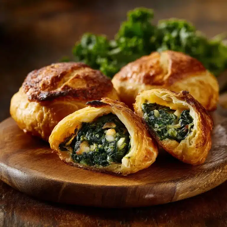 Spiced Spinach & Potato Pasty Pies Recipe