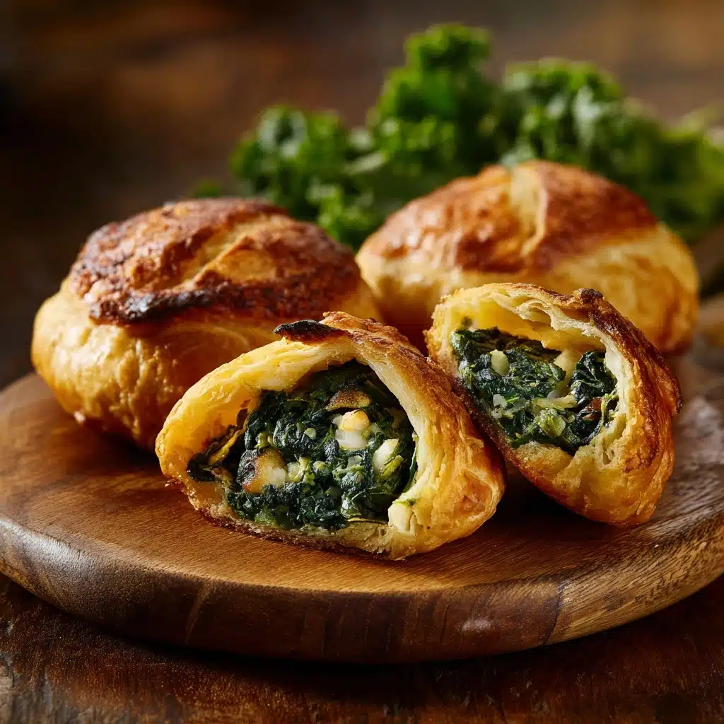 Spiced Spinach & Potato Pasty Pies Recipe