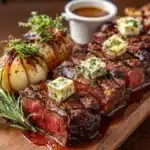 Grilled Tenderloin With Butter and Seasoning Recipe