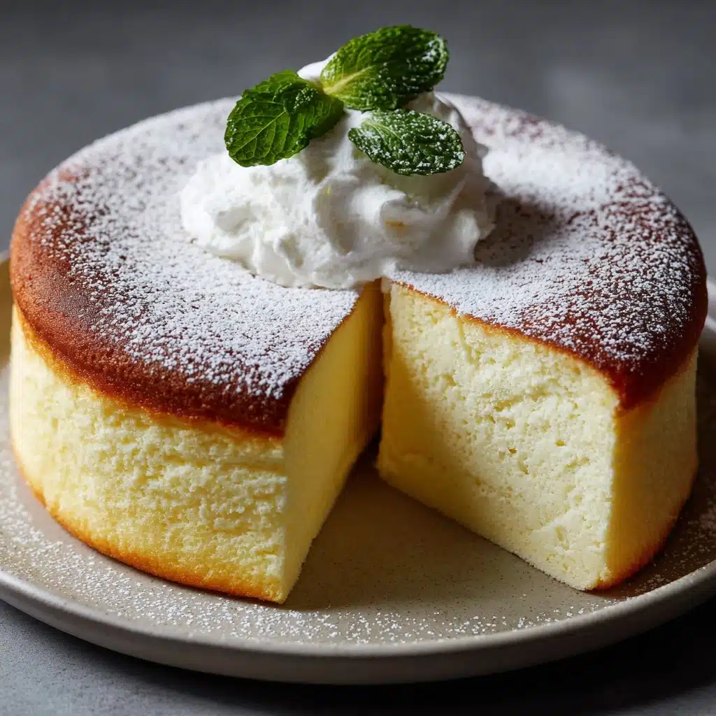 Light & Fluffy Yogurt Cloud Cake Recipe - Recipe Image