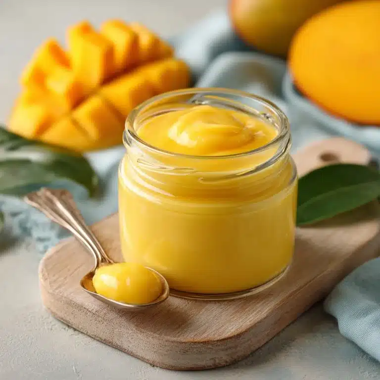 Homemade Mango Curd Recipe