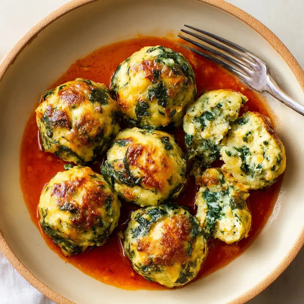 Spinach & Ricotta Gnudi Recipe