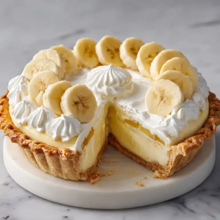 Homemade Banana Cream Pie Recipe