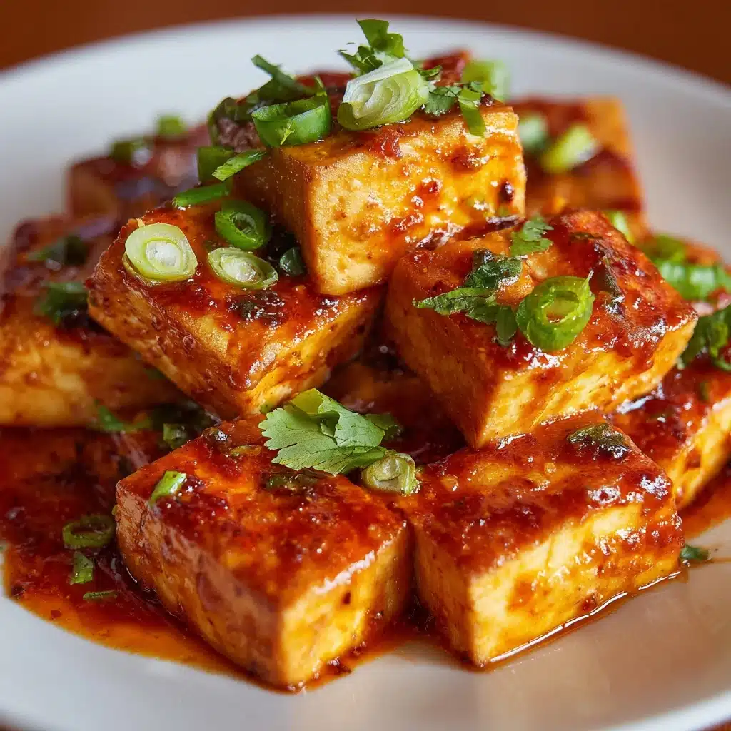 Spicy Tofu with Creamy Coconut Sauce Recipe - Recipe Image