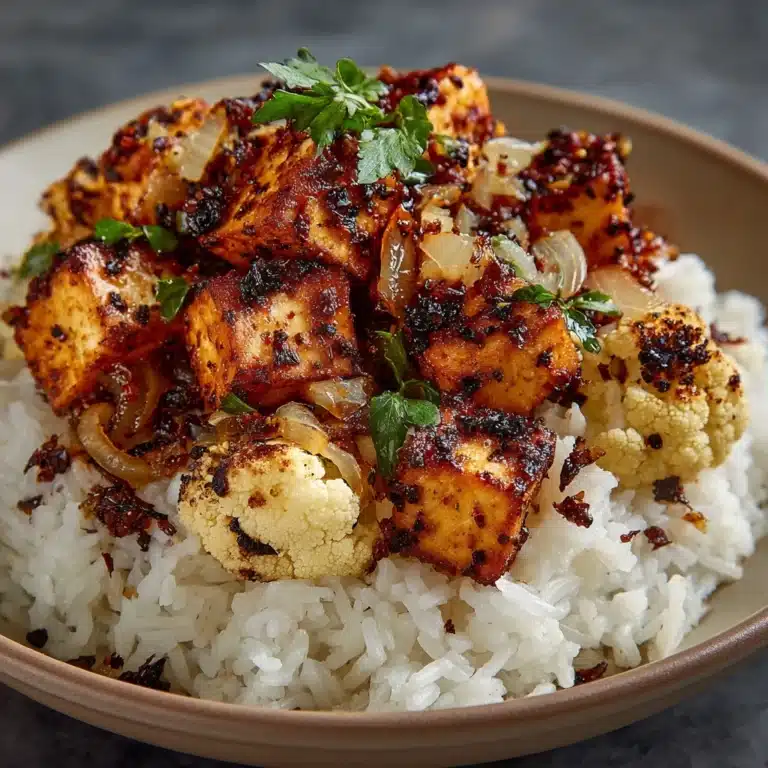 Black Pepper Tofu & Cauliflower Recipe