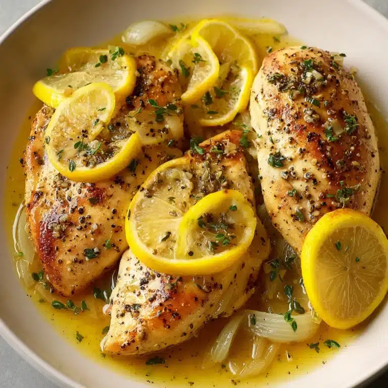 Easy Lemon Chicken Skillet Recipe
