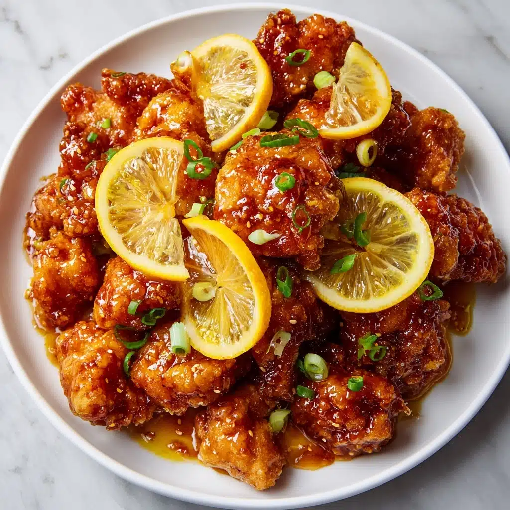 Crispy Chinese Lemon Chicken Recipe