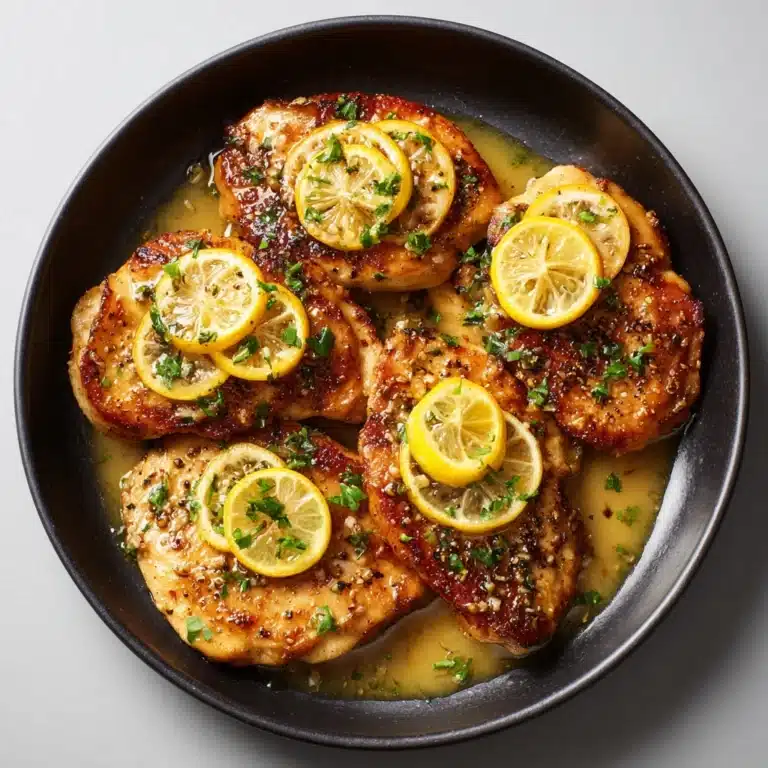Italian Lemon Chicken Fast Recipe