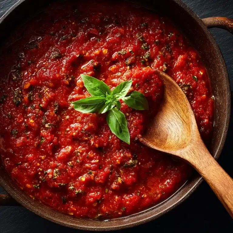 Tomato Sauce Recipe