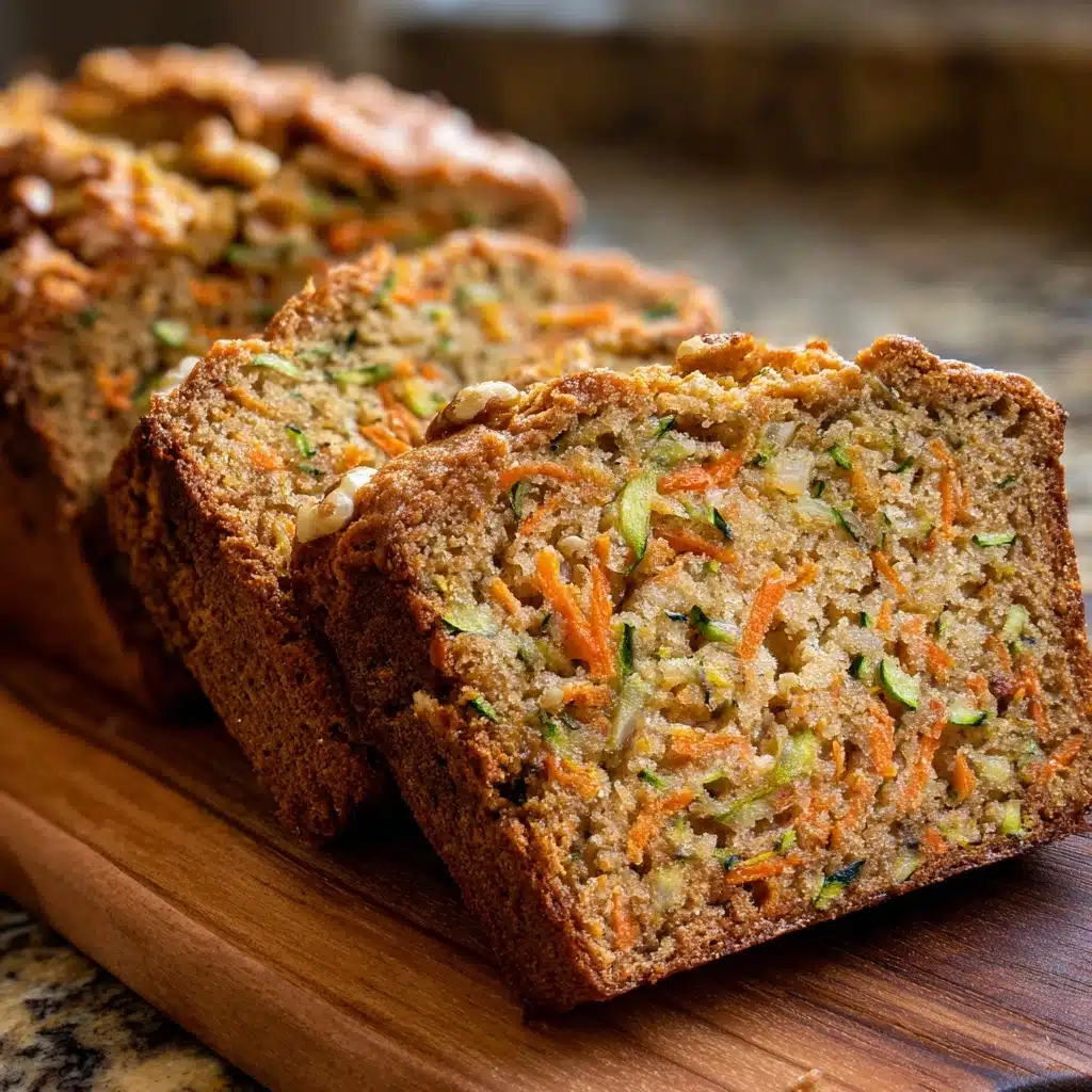 Spiced Zucchini Carrot Bread Recipe - Recipe Image