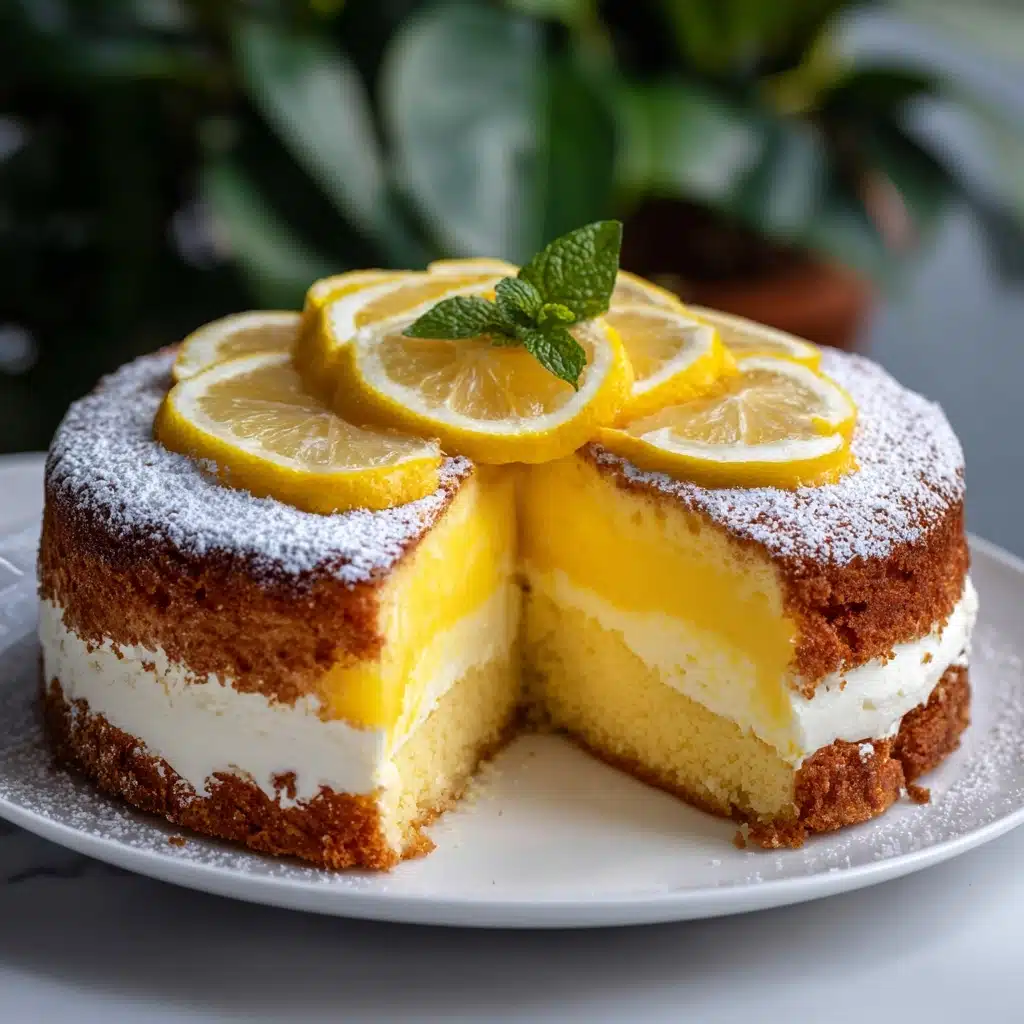 Torta della Nonna – Creamy Lemon Custard Cake Recipe