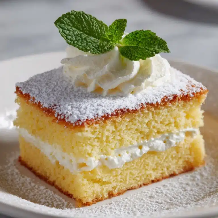 Lemon Custard Cloud Cake Recipe