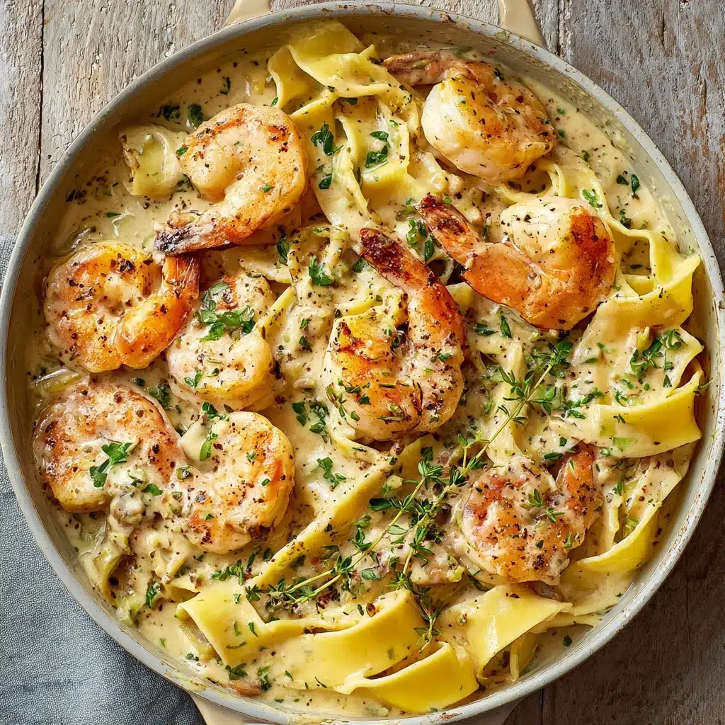 Creamy Jamaican Shrimp Rasta Pasta Recipe