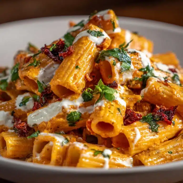 Creamy Tomato Garlic Pasta Recipe