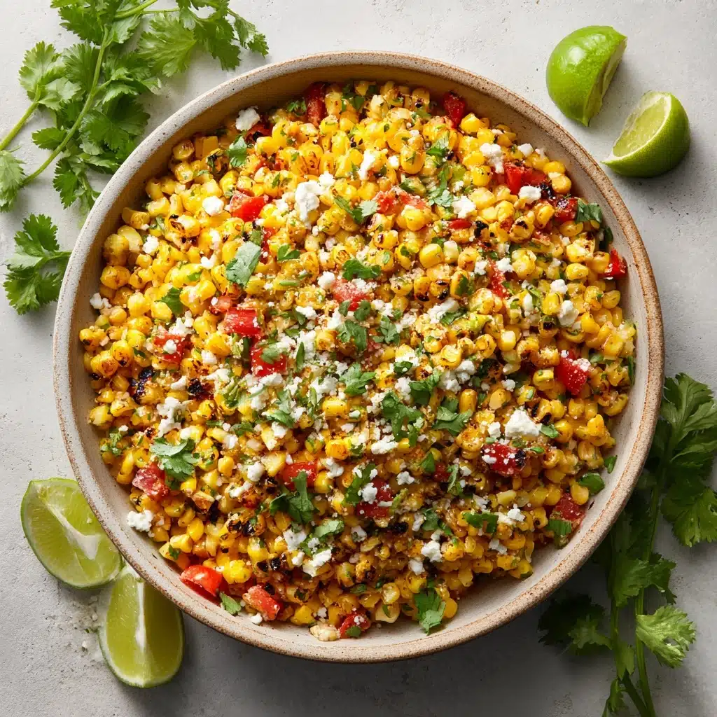 Chili-Lime Grilled Corn Salad Recipe - Recipe Image