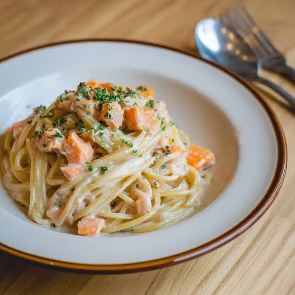 Smoked Salmon Carbonara Recipe