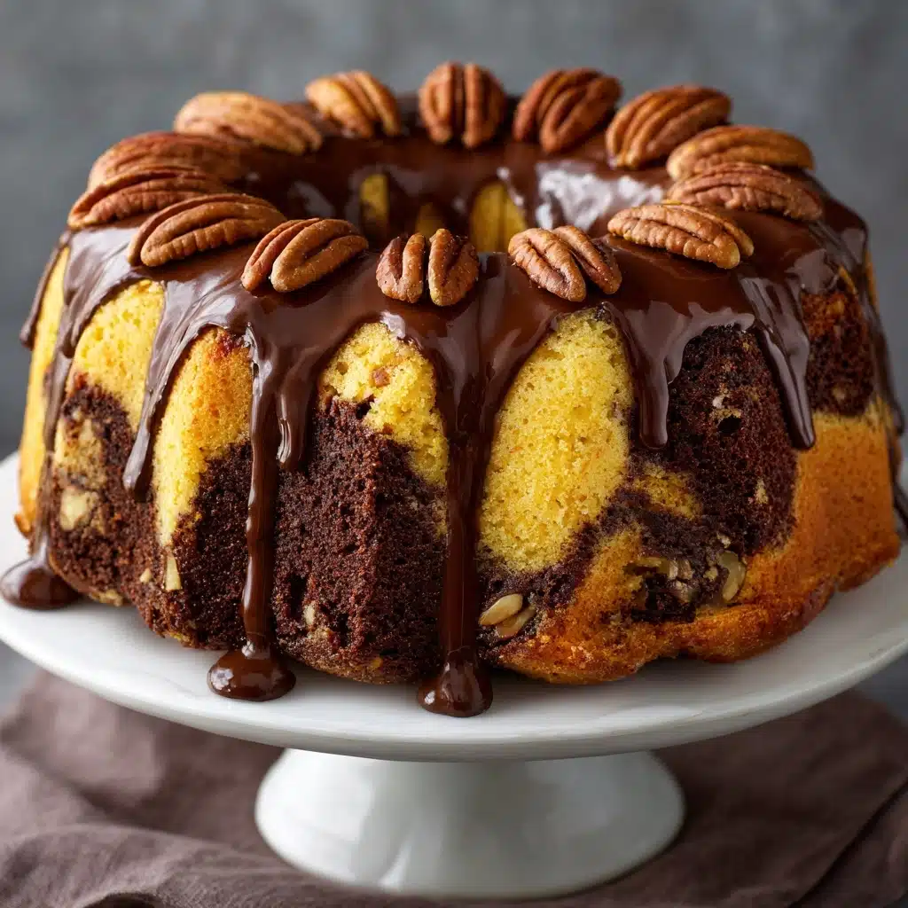 Decadent German Chocolate Pecan Pound Cake Delight Recipe
