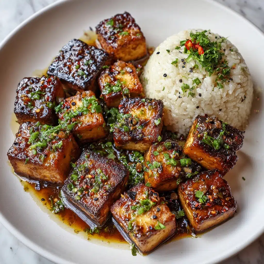 Garlic Herb Butter Tofu Recipe - Recipe Image