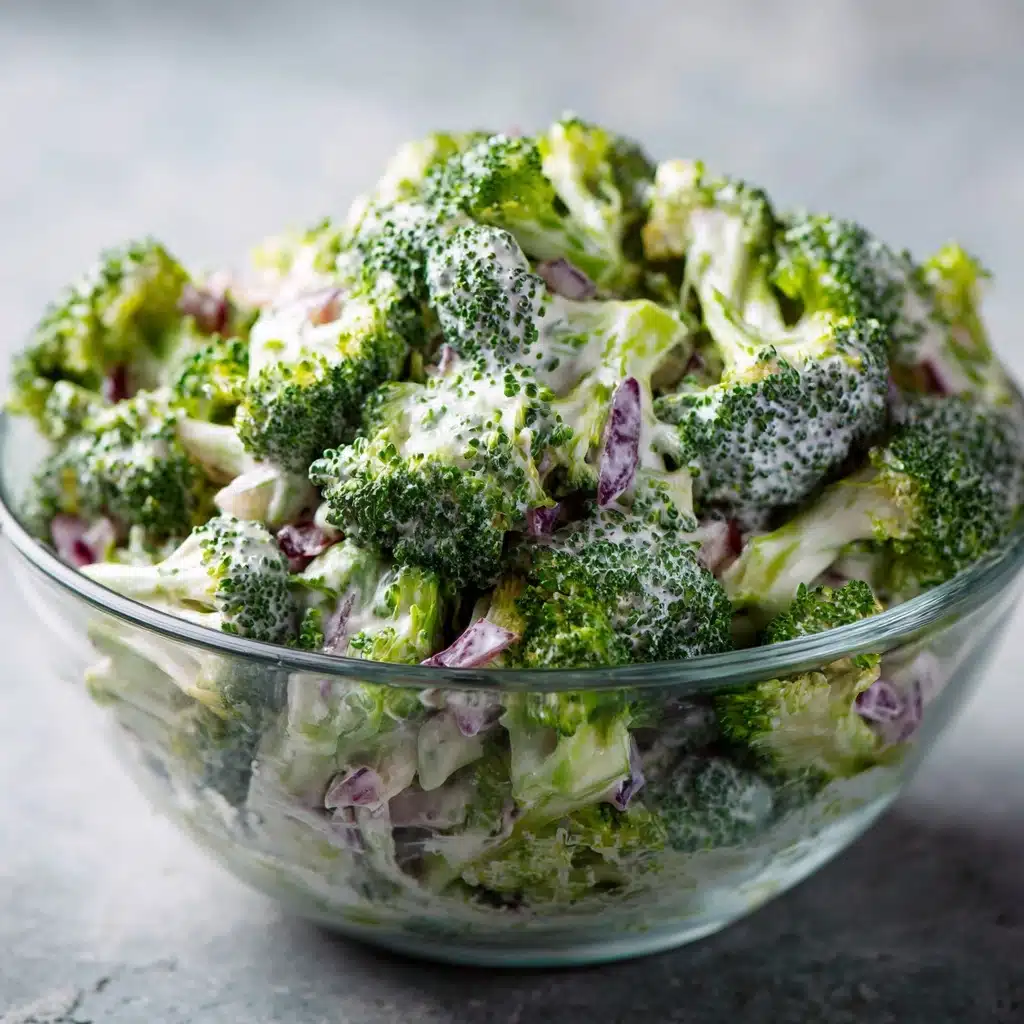 Broccoli Salad with Creamy Dressing Recipe - Recipe Image